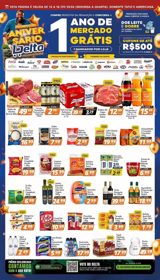 Catálogo Delta Supermercados | Ampla seleção de ofertas | 2026-09-14T00:00:00.000Z - 2026-09-16T00:00:00.000Z