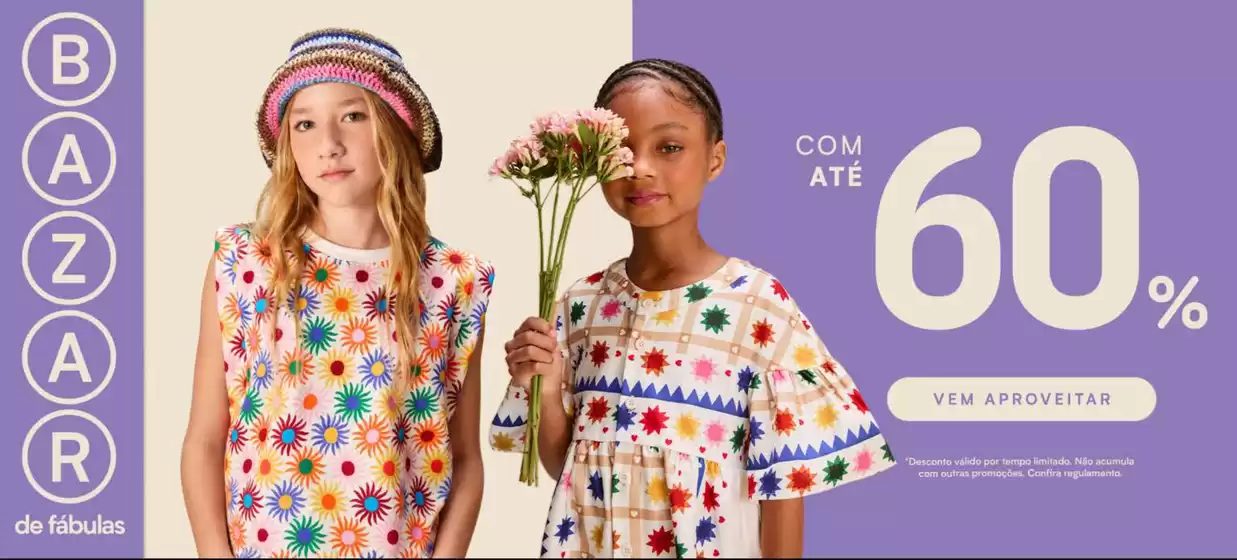 Catálogo A Fábula | Bazar de fabulas com ate 60% | 2026-09-14T00:00:00.000Z - 2026-09-30T00:00:00.000Z
