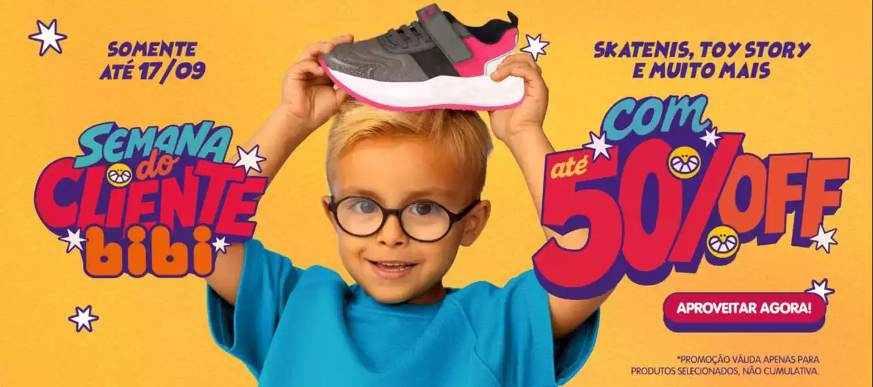 Catálogo Bibi | App bibi 10% na premiera compra , frete gratis ! | 2026-09-14T00:00:00.000Z - 2026-09-30T00:00:00.000Z