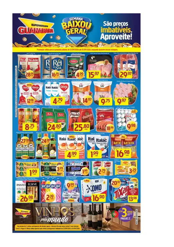Catálogo Supermercados Guanabara | Encarte Supermercados Guanabara | 2026-09-12T00:00:00.000Z - 2026-09-15T00:00:00.000Z