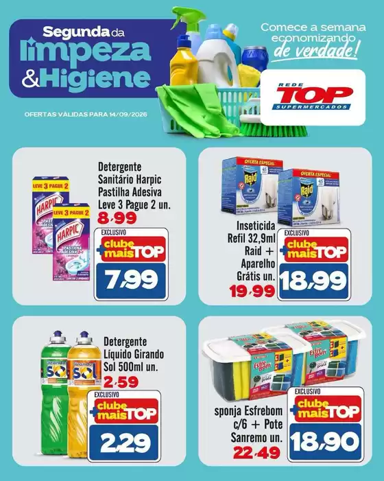 Catálogo Rede Top | Ofertas exclusivas e pechinchas | 2026-09-14T00:00:00.000Z - 2026-09-14T00:00:00.000Z