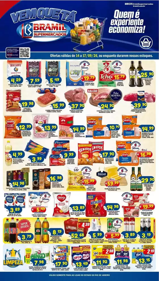 Catálogo Bramil Supermercados | Descontos e promoções | 2026-09-14T00:00:00.000Z - 2026-09-17T00:00:00.000Z