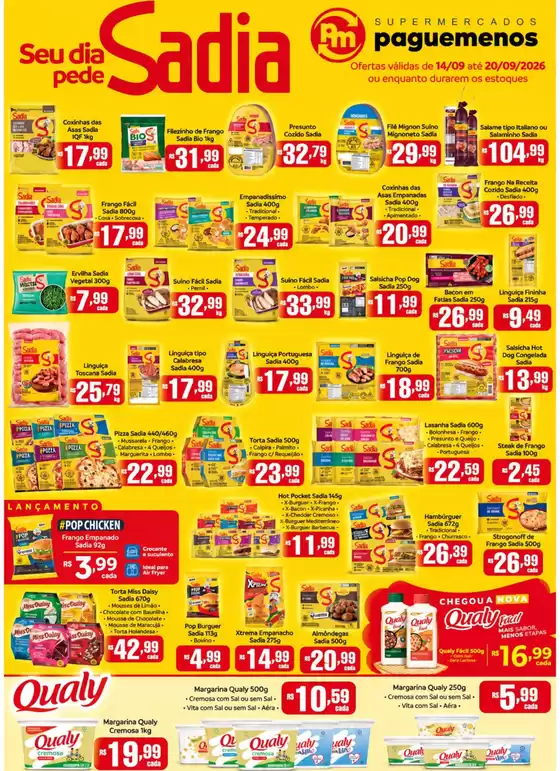Catálogo Supermercados Pague Menos | Tabloide sadia Ot9NhO0 | 2026-09-14T00:00:00.000Z - 2026-09-20T00:00:00.000Z