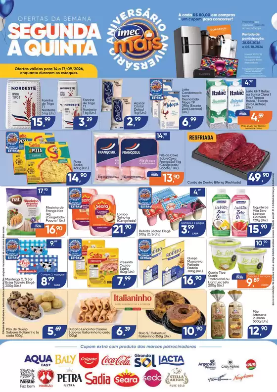 Catálogo Imec Supermercados | BAIXA 17119 IMEC Ofertas da Semana 14 a 17 09 26 | 2026-09-14T00:00:00.000Z - 2026-09-17T00:00:00.000Z