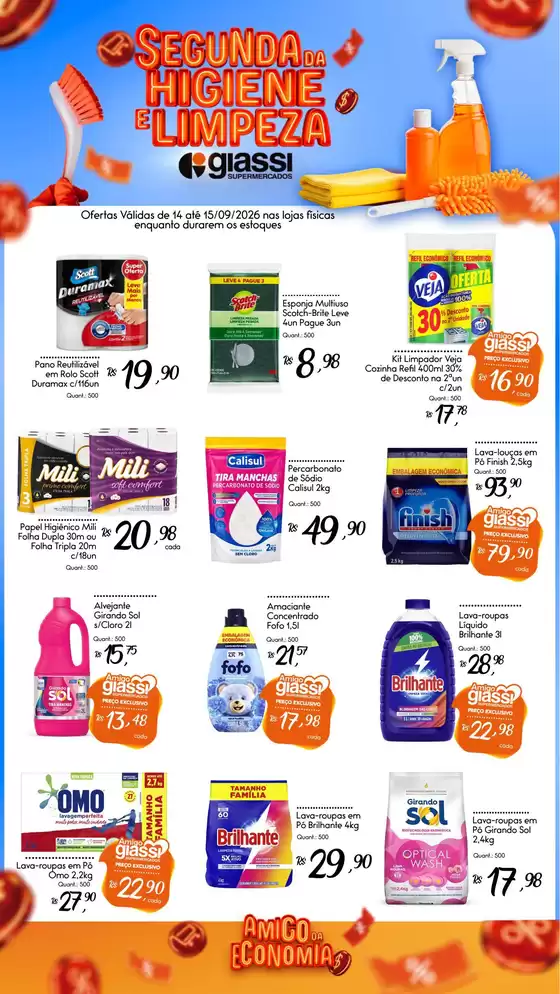 Catálogo Giassi Supermercados | Encarte Giassi Supermercados | 2026-09-14T00:00:00.000Z - 2026-09-15T00:00:00.000Z
