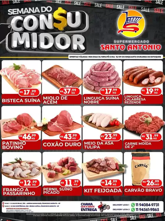 Catálogo Supermercados Santo Antonio | Encarte Supermercados Santo Antonio | 2026-08-14T00:00:00.000Z - 2026-09-15T00:00:00.000Z