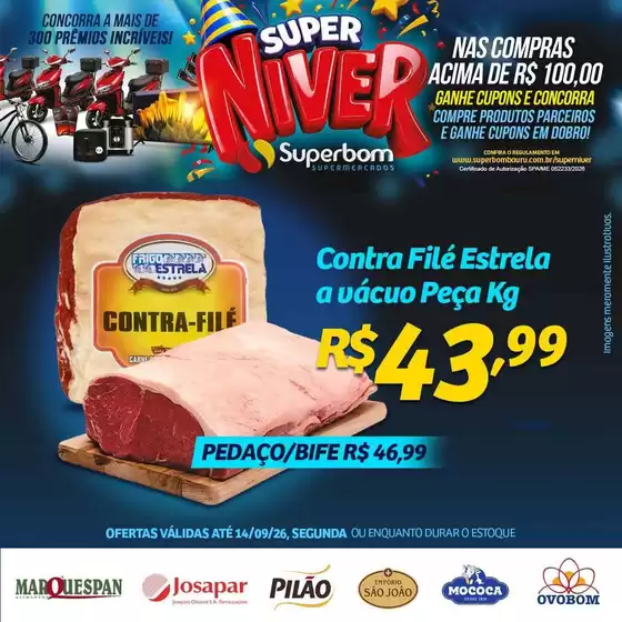 Catálogo Superbom Supermercados em Indaiatuba | Ofertas especiais atraentes para todos | 2026-09-14T00:00:00.000Z - 2026-09-14T00:00:00.000Z