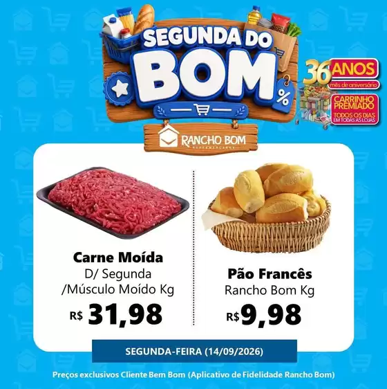 Catálogo Rancho Bom Supermercados em Indaiatuba | Nossas melhores ofertas para você | 2026-09-14T00:00:00.000Z - 2026-09-14T00:00:00.000Z