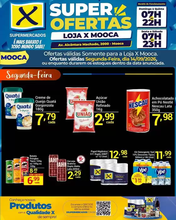 Catálogo X Supermercados | Melhores ofertas para todos os clientes | 2026-09-14T00:00:00.000Z - 2026-09-14T00:00:00.000Z