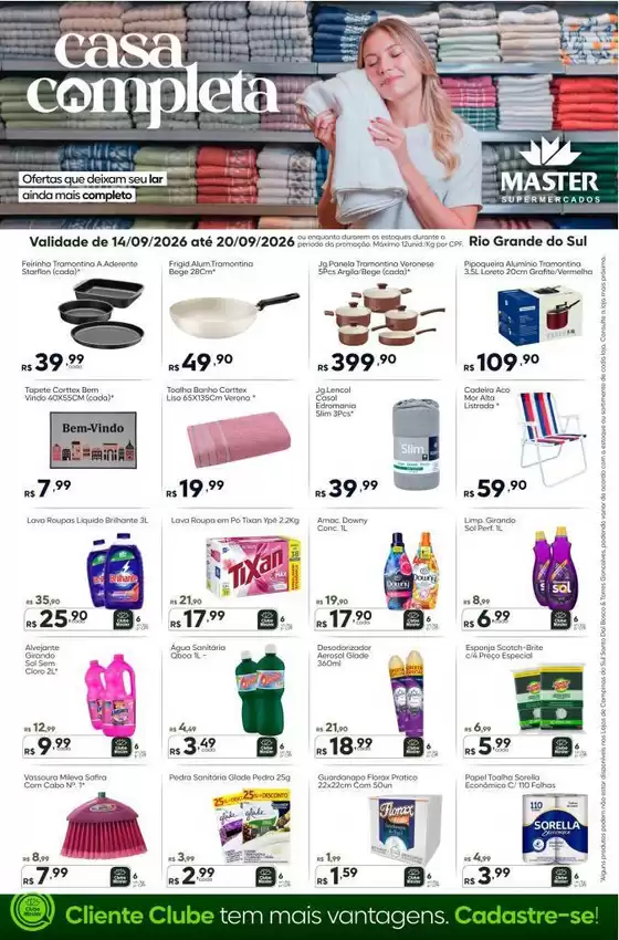 Catálogo Master Supermercados | Casa completa RS | 2026-09-14T00:00:00.000Z - 2026-09-20T00:00:00.000Z