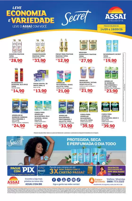 Catálogo Assaí Atacadista | Encarte Assaí Atacadista 171791-521 | 2026-09-14T00:00:00.000Z - 2026-09-18T00:00:00.000Z