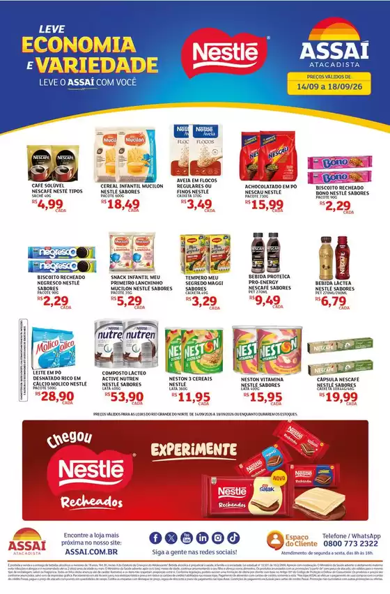 Catálogo Assaí Atacadista | Encarte Assaí Atacadista 171812-572 | 2026-09-14T00:00:00.000Z - 2026-09-18T00:00:00.000Z