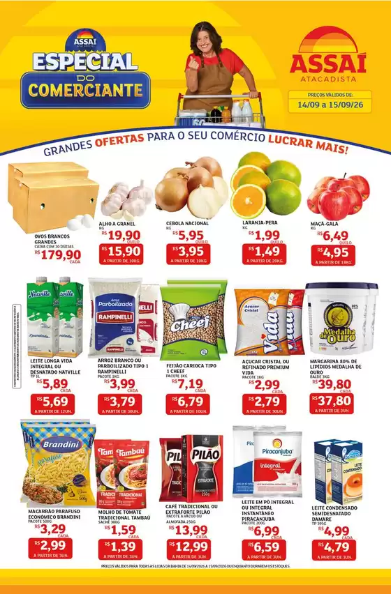 Catálogo Assaí Atacadista | Encarte Assaí Atacadista 171819-531 | 2026-09-14T00:00:00.000Z - 2026-09-15T00:00:00.000Z