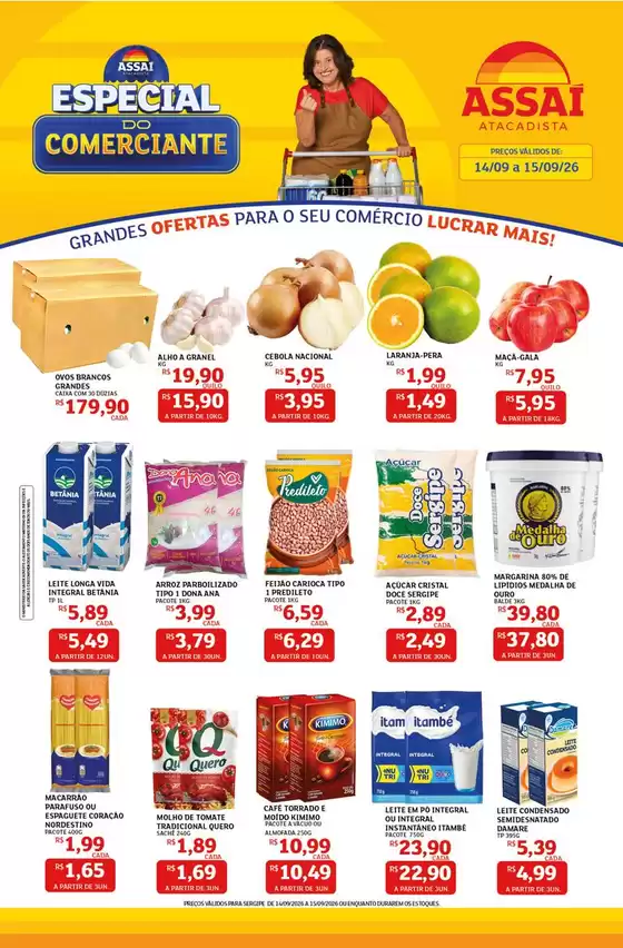 Catálogo Assaí Atacadista em Areia Branca-Sergipe | Encarte Assaí Atacadista 171816-537 | 2026-09-14T00:00:00.000Z - 2026-09-15T00:00:00.000Z
