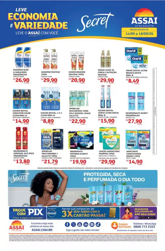 Catálogo Assaí Atacadista | Encarte Assaí Atacadista 171830-784 | 2026-09-14T00:00:00.000Z - 2026-09-18T00:00:00.000Z