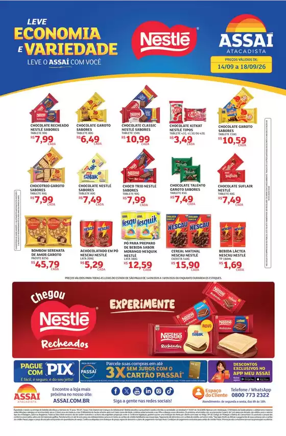 Catálogo Assaí Atacadista | Encarte Assaí Atacadista 171831-784 | 2026-09-14T00:00:00.000Z - 2026-09-18T00:00:00.000Z