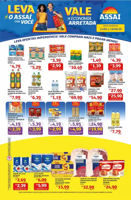 Catálogo Assaí Atacadista | Encarte Assaí Atacadista 171852-580 | 2026-09-14T00:00:00.000Z - 2026-09-18T00:00:00.000Z