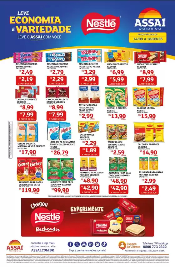 Catálogo Assaí Atacadista | Encarte Assaí Atacadista 171855-544 | 2026-09-14T00:00:00.000Z - 2026-09-18T00:00:00.000Z