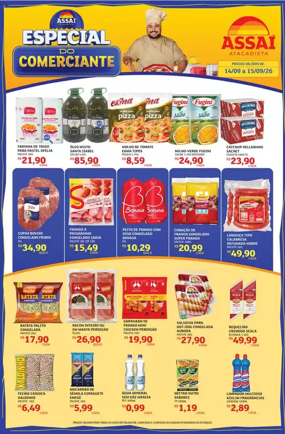 Catálogo Assaí Atacadista | Encarte Assaí Atacadista 171857-536 | 2026-09-14T00:00:00.000Z - 2026-09-15T00:00:00.000Z