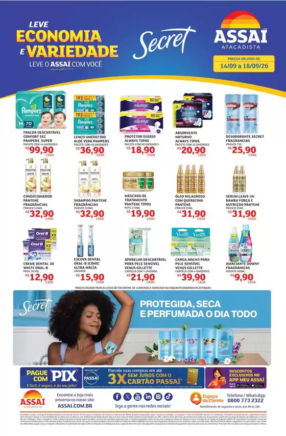 Catálogo Assaí Atacadista | Encarte Assaí Atacadista 171868-575 | 2026-09-14T00:00:00.000Z - 2026-09-18T00:00:00.000Z