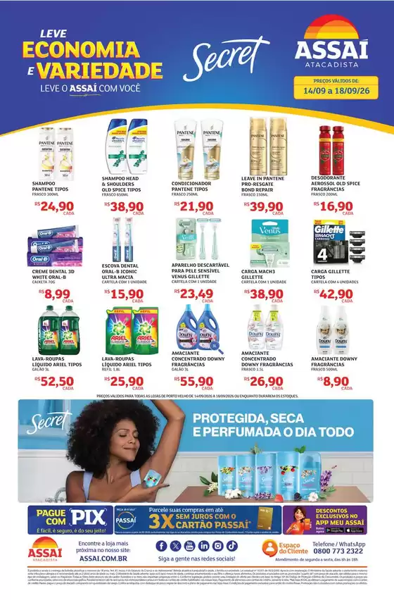 Catálogo Assaí Atacadista | Encarte Assaí Atacadista 171895-604 | 2026-09-14T00:00:00.000Z - 2026-09-18T00:00:00.000Z