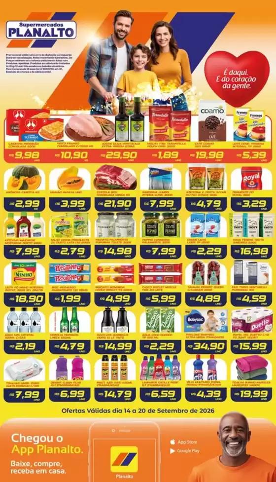 Catálogo Supermercados Planalto | Ofertas | 2026-09-14T00:00:00.000Z - 2026-09-20T00:00:00.000Z