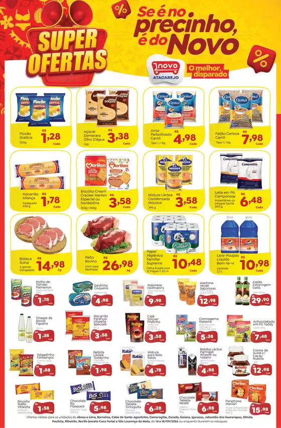 Catálogo Novo Atacarejo | Super Ofertas | 2026-09-14T00:00:00.000Z - 2026-09-18T00:00:00.000Z