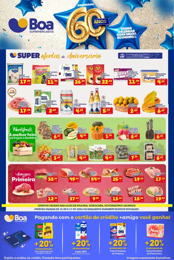 Catálogo Boa Supermercados | Ofertas | 2026-09-15T00:00:00.000Z - 2026-09-17T00:00:00.000Z