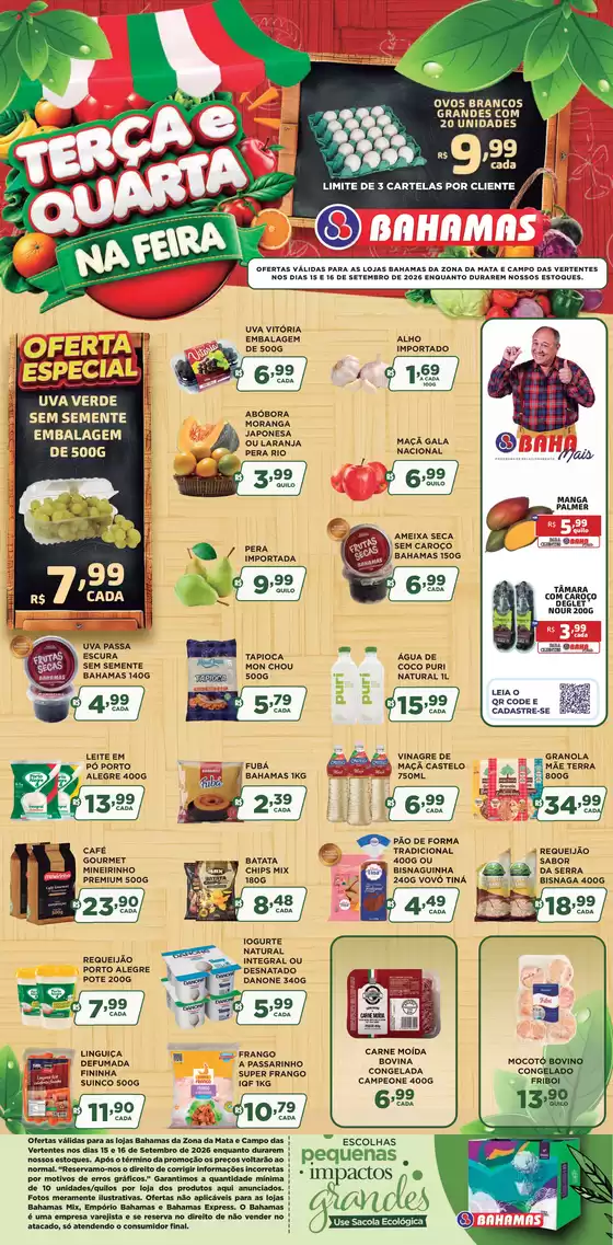 Catálogo Bahamas Supermercados | Terça e quarta-feira | 2026-09-15T00:00:00.000Z - 2026-09-16T00:00:00.000Z