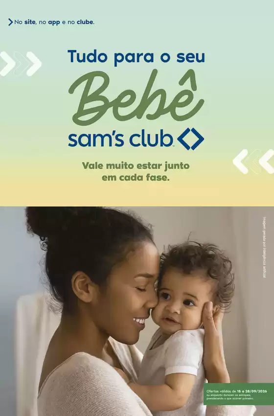 Catálogo Sam's Club | OFERTAS TUDO PARA O SEU BEBE | 2026-09-15T00:00:00.000Z - 2026-09-28T00:00:00.000Z