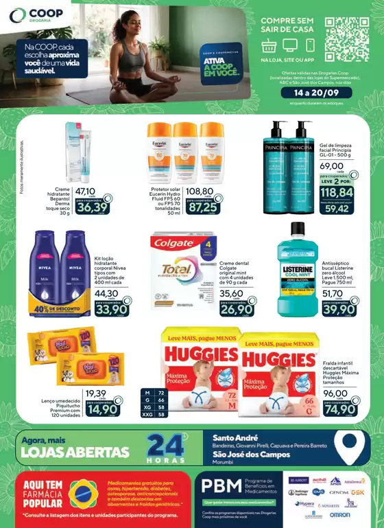 Catálogo Coop | Coop Drogaria 14 a 20.09 INTERNAS ABCDMR E SJC | 2026-09-14T00:00:00.000Z - 2026-09-20T00:00:00.000Z