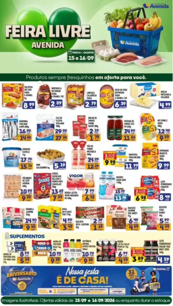 Catálogo Rede Troyano de Supermercados | Descontos e promoções | 2026-09-15T00:00:00.000Z - 2026-09-16T00:00:00.000Z