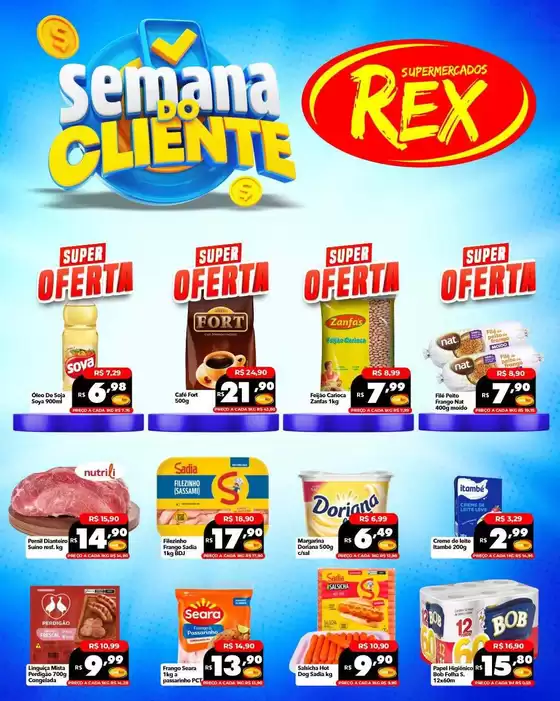Catálogo Supermercados Rex | Grandes descontos em produtos selecionados | 2026-09-15T00:00:00.000Z - 2026-09-17T00:00:00.000Z