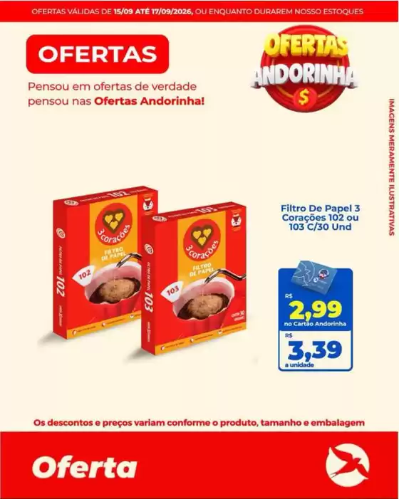 Catálogo Andorinha Hipermercado | Novas ofertas para descobrir | 2026-09-15T00:00:00.000Z - 2026-09-17T00:00:00.000Z