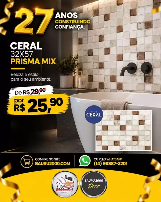 Catálogo Bauru 2000 | Ofertas especiais atraentes para todos | 2026-09-15T00:00:00.000Z - 2026-09-21T00:00:00.000Z