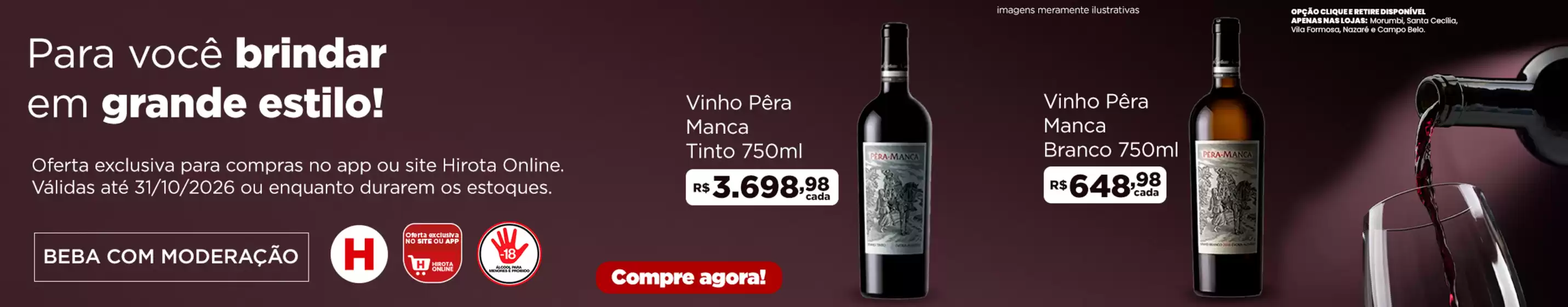 Catálogo Hirota Food Supermercado | Ofertas e promoções atuais | 2026-09-15T00:00:00.000Z - 2026-10-31T00:00:00.000Z