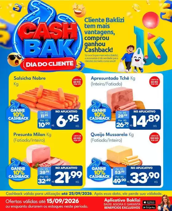 Catálogo Supermercados Baklizi | Nossas melhores ofertas para você | 2026-09-15T00:00:00.000Z - 2026-09-25T00:00:00.000Z