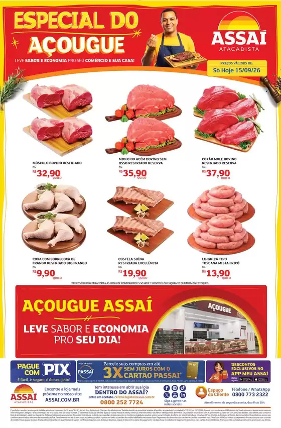 Catálogo Assaí Atacadista | Encarte Assaí Atacadista 171950-652 | 2026-09-15T00:00:00.000Z - 2026-09-15T00:00:00.000Z