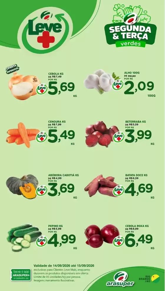 Catálogo Araújo Supermercados | SEGUNDA E TERÇA | 2026-09-15T00:00:00.000Z - 2026-09-15T00:00:00.000Z