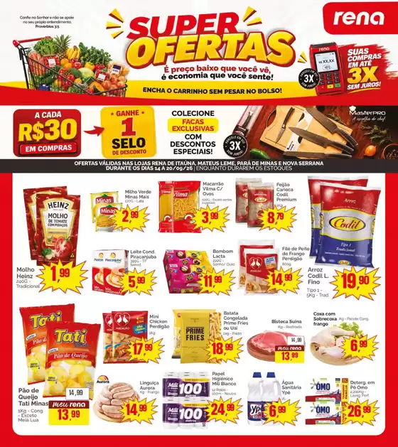 Catálogo Supermercados Rena | Descubra ofertas atraentes | 2026-09-14T00:00:00.000Z - 2026-09-20T00:00:00.000Z