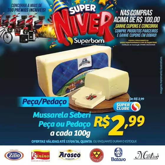 Catálogo Superbom Supermercados | Ofertas especiais atraentes para todos | 2026-09-15T00:00:00.000Z - 2026-09-17T00:00:00.000Z