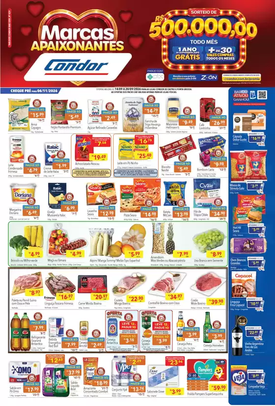 Catálogo Supermercados Condor | Nossas melhores ofertas para você | 2026-09-14T00:00:00.000Z - 2026-09-20T00:00:00.000Z