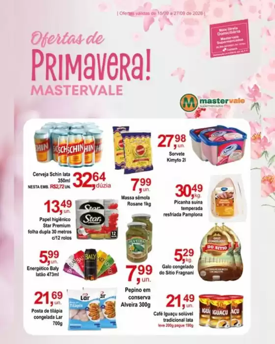Catálogo Mastervale Supermercados | Ofertas | 2026-09-15T00:00:00.000Z - 2026-09-27T00:00:00.000Z