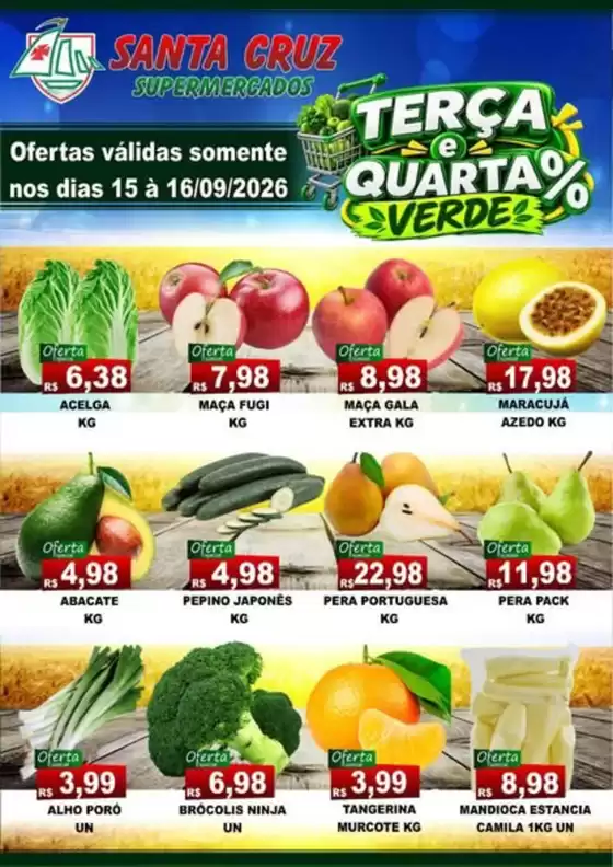 Catálogo Santa Cruz Supermercados | Ofertas exclusivas | 2026-09-15T00:00:00.000Z - 2026-09-16T00:00:00.000Z
