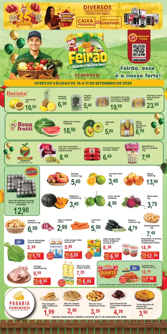 Catálogo Federzoni Supermercados | Feirão | 2026-09-16T00:00:00.000Z - 2026-09-17T00:00:00.000Z