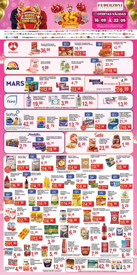 Catálogo Federzoni Supermercados | Ofertas | 2026-09-16T00:00:00.000Z - 2026-09-22T00:00:00.000Z