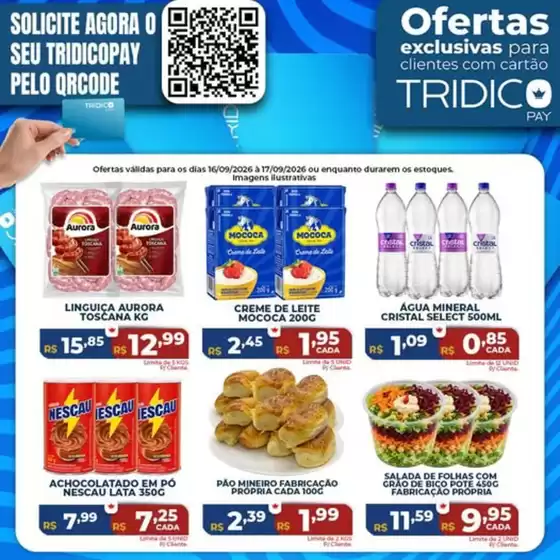 Catálogo Supermercados Tridico | Ofertas exclusivas | 2026-09-16T00:00:00.000Z - 2026-09-17T00:00:00.000Z