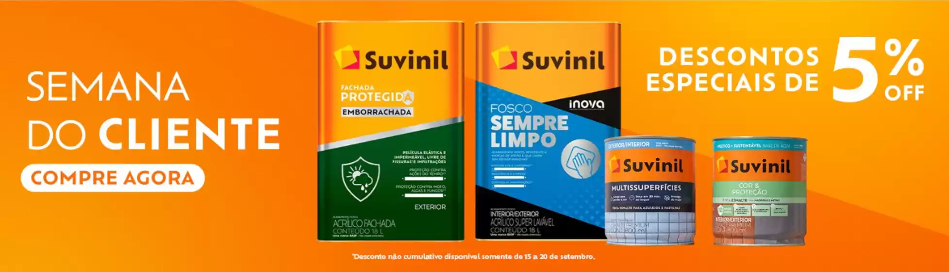 Catálogo Suvinil | Semana do cliente | 2026-09-16T00:00:00.000Z - 2026-09-20T00:00:00.000Z