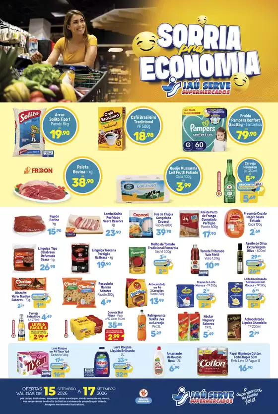 Catálogo Supermercados Jaù Serve | Ofertas de TV | 2026-09-16T00:00:00.000Z - 2026-09-17T00:00:00.000Z