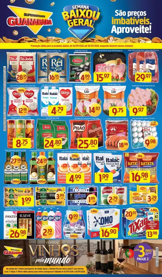 Catálogo Supermercados Guanabara | Ofertas | 2026-09-16T00:00:00.000Z - 2026-09-18T00:00:00.000Z